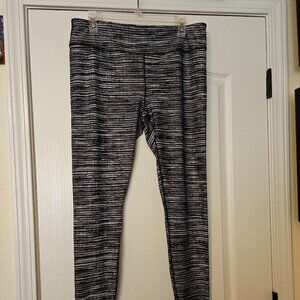 JoyLab XXL Black Patterned Athletic Pants